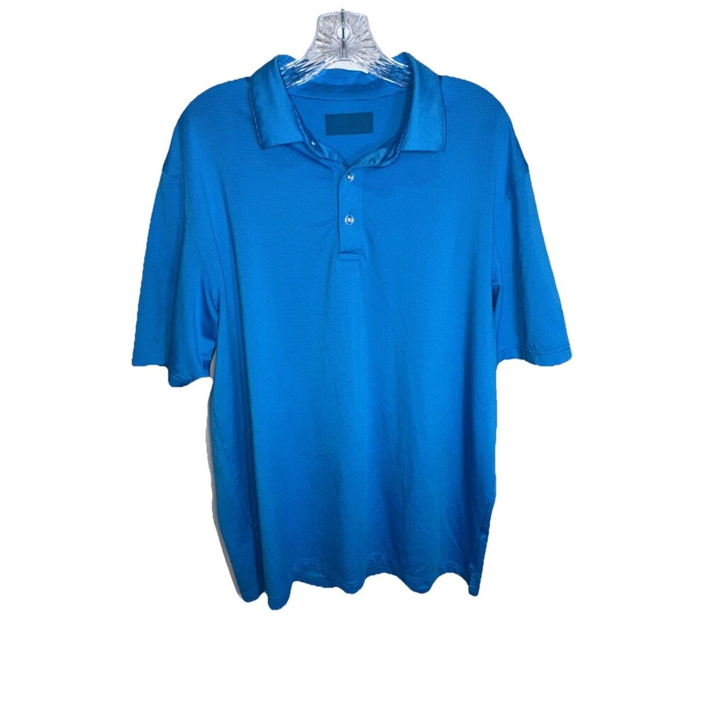 Men's Callaway Blue Polo Shirt XXL Royal Blue